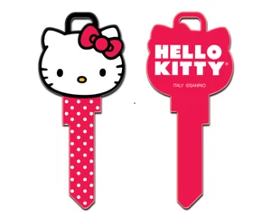 Hello Kitty Shaped House Key - Collectable Key - Kitty White - Suits LW4  - Bild 1 von 5