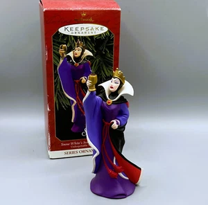 Hallmark Keepsake Ornament Disney Villains Snow White Jealous Queen Witch 1999 - Picture 1 of 7