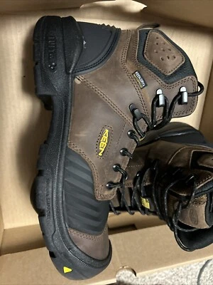 NUEVO KEEN EE. UU. Utility Portland 6" Punta de Carbono Impermeable Botas de Trabajo PARA HOMBRES 14 Foto 1 de 4
