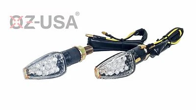 Углеродный Сигнал Поворота LED KTM Двойной Спортивный Мотоцикл ex грязь велосипед supermoto мигалка - Изображение 1 из 4