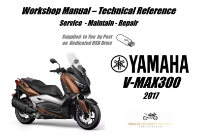 Yamaha  VMAX300 VMAX 300 Service Repair Workshop Manual USB   2017 - Image 1 of 4