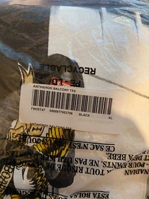 NWT Supreme Antihero Balcony Tee - XL - Image 1 of 4