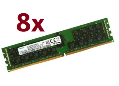8x 32GB 256GB DDR4 2666 MHz ECC REG M393A4K40BB2-CTD PC4 Server Workstation RAM - Bild 1 von 2