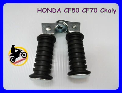 Fit Honda Chaly CF50 CF70 Dax ST50 ST70 ST90   Rear  Foot Prg Rubber Set  (nan) Foto 1 de 4