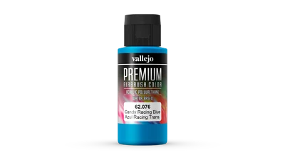 ACRYICOS VALLEJO, S.L (162,33€/1l) Premium Color Vallejo 62076 Candy Racing Blue 60ml Airbrush Farbe