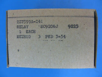 ADVANCE RELAY C8739-IY; **LOTS OF 3** 6VDC; RES. 39 OHMS, 2Z7599A-241 - Image 1 of 4