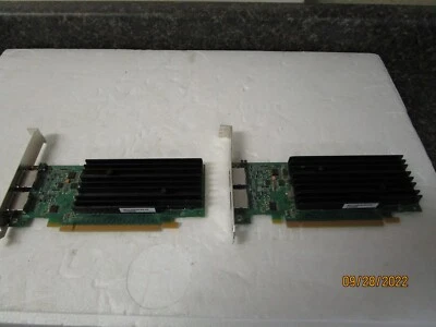 Qty (2) Dell OEM / Nvidia Quadro NVS 295 256MB GDDR3 PCI-e Graphics Card X175K - Image 1 of 4