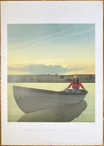 NEIL MOORE CORIXA ORIGINAL KUNST POSTER DRUCK THE TREADWELL GALLERY 1980er VINTAGE - Bild 1 von 17