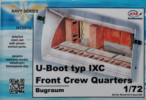 MW22 CMK N72015 U-BOOT IX FRONT CREW QOUATERS FOR REV. 1/72 - Bild 1 von 1