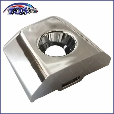 Nuevo bisel de orificio de llave de manija de puerta cromada exterior izquierda para Nissan Armada Titan Foto 1 de 4