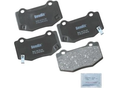 Juego de pastillas de freno traseras Bendix 19654MFTY 2017 2018 para Chevrolet Camaro 2016-2021 Foto 1 de 2