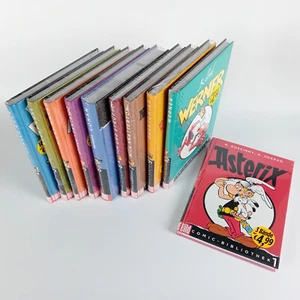 Bild Comic-Bibliothek Bände 1-10 - SEALED OVP - Knatterton Asterix Disney Conan - Bild 1 von 11