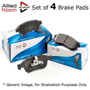 Allied Nippon Rear Brake Pads Set OE Quality Replacement ADB01284