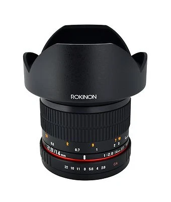 Rokinon 14mm F2.8 Super Wide Angle Lens for Fuji X - FE14M-FX - Image 1 of 4