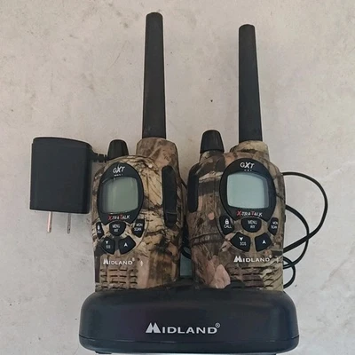 Midland GXT Xtra-Talk GXT1050P Radios Charging Station Camo - Image 1 of 4