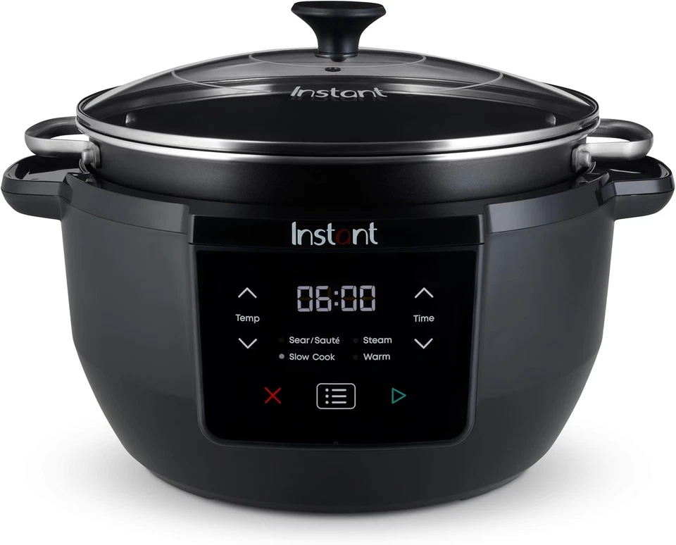 Instant Superior Slow Cooker - Digital Slow Cooker with Steamer, Sauté, Sear, R - Image 1 of 4