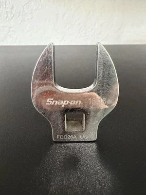 Snap-on FCO26A 13/16" 3/8" Drive SAE Open End Crowfoot Wrench USA - Image 1 of 4