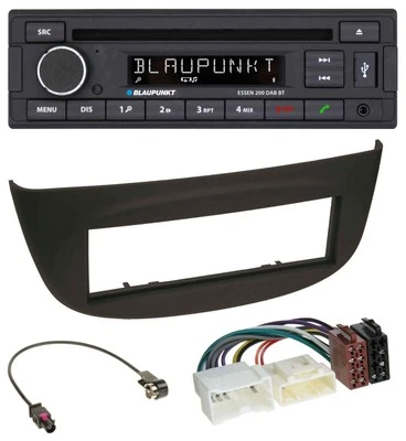Blaupunkt USB MP3 Bluetooth DAB CD Autoradio für Renault Twingo ab 2012 schwarz - Bild 1 von 4