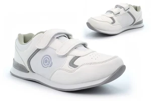 Womens Bowling Shoes Womens Bowling Trainers Lawn Bowls Shoes Garden Bowls White - Picture 1 of 5