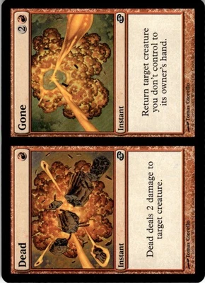 MTG Dead // Gone NEARMINT NM / Magic The Gathering : Planar Chaos - Image 1 of 2