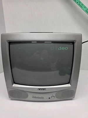 Apex 13" Retro Gaming CRT Color TV AT1302 Television NO Remote **WORKS** - Image 1 of 4