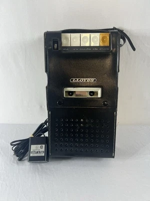 Винтажный Lloyd's магнитофон модель 1V92A w/кожаный чехол отличном состоянии!! - Изображение 1 из 4