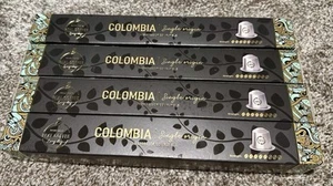 4x Nespresso Colombia Single Origin Medium Roast Coffee 40 Capsules Pods 05/26 - Picture 1 of 6