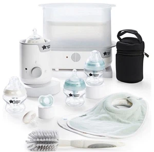 Tommee Tippee Set Alimentazione Completo con Sterilizzatore Elettrico a Vapore 12 Pezzi Bianco - Foto 1 di 8