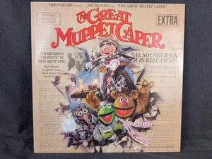 The Great Muppet Caper Original Soundtrack, Vinyl Record LP Album 1981 VG - Picture 1 of 4