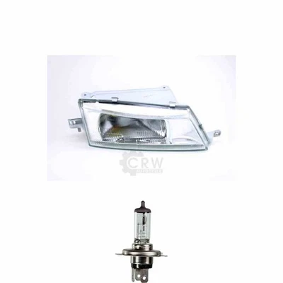 Halogen Scheinwerfer rechts H4 für Daewoo Nexia Stufenheck inklusive Lampen - Bild 1 von 3