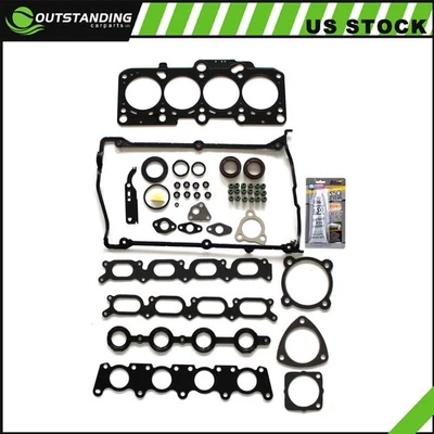 ✅Conjunto de junta de cabeça para 1997 1998 1999 2000 Audi A4 Quattro 1.8L DOHC Eng AEB - Imagem 1 de 4