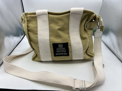 URBAN OUTFITTERS BDG Mujer Serena Mini Bolso de Mano Cartera Carga Caqui Beige Foto 1 de 4