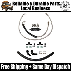Turbo Pros Turbo Oil Feed & Return Line Kit For Ford Falcon XR6 BA/BF/FG 4.0L - Picture 1 of 10