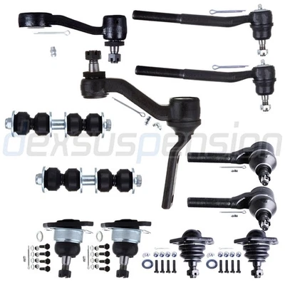 Barra estabilizadora de extremo de barra de amarre brazo de control delantero apto para Chevrolet S10 Blazer Sonoma 12 unidades Foto 1 de 4