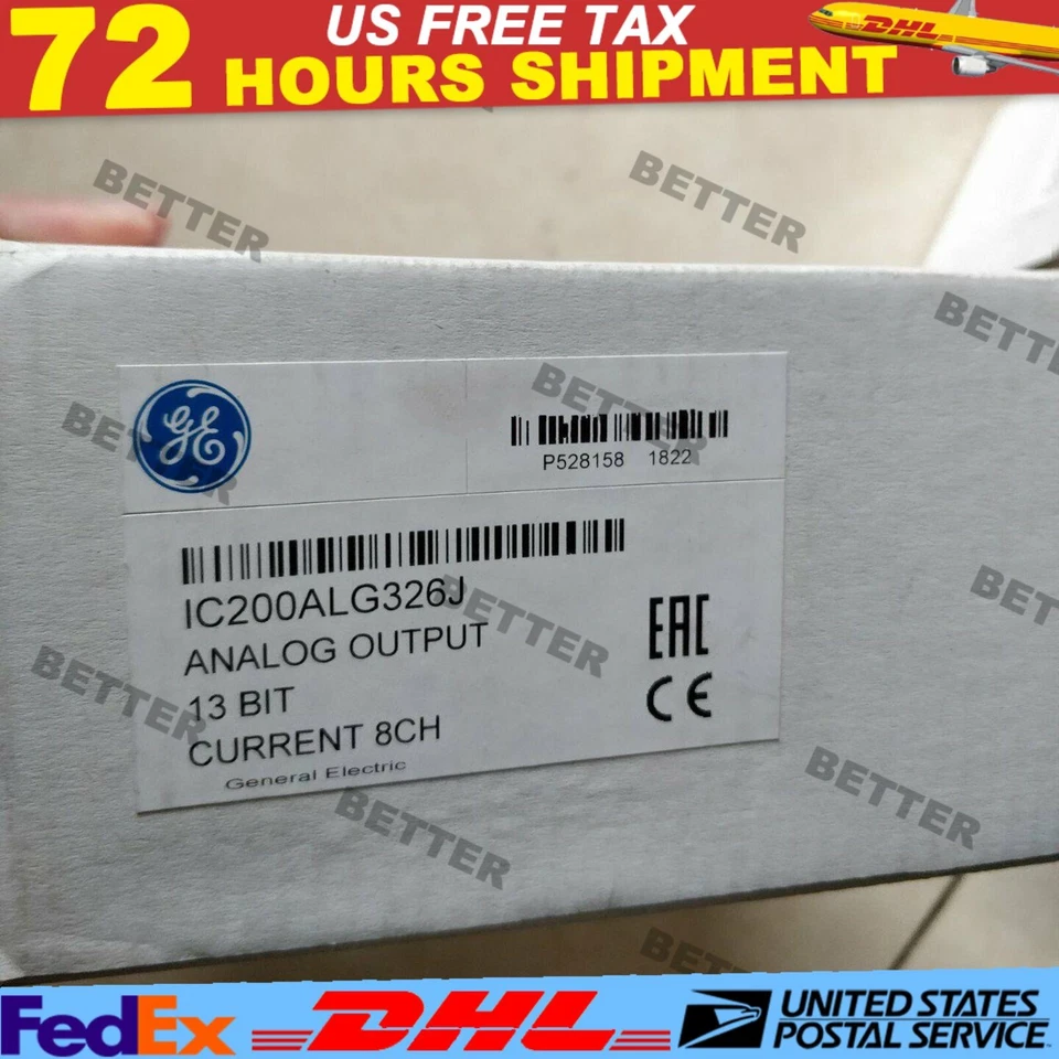For GE Fanuc IC200ALG326J New Analog Output Module Free Shipping - Image 1 of 3