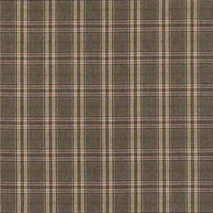 Mulberry Lee Jofa Wool Plaid Check Uphol Fabric- Ghillie Pigeon 2.30yd FD805.A50 - Picture 1 of 1