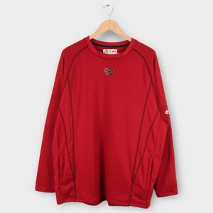 Majestic Arizona Diamondbacks MLB Authentic Pullover Red Sweatshirt XL - Picture 1 of 5