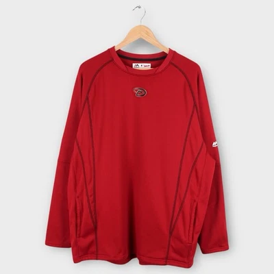 Majestic Arizona Diamondbacks MLB Authentic Pullover Red Sweatshirt XL - Image 1 of 4