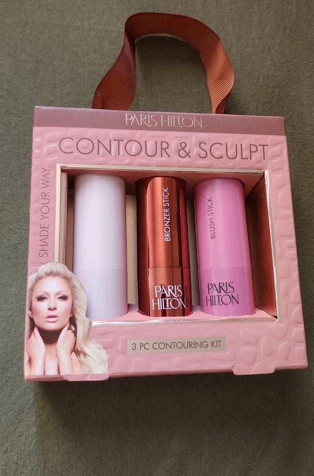 Juego de 3 palos iluminadores, rubor y contorno Contour Ket Paris Hilton nuevo Foto 1 de 1