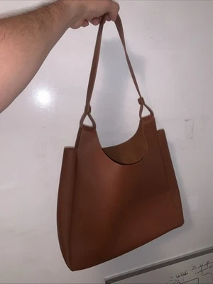 Woman’s - Neiman Marcus - Brown Leather Tote Bag - Imagem 1 de 4