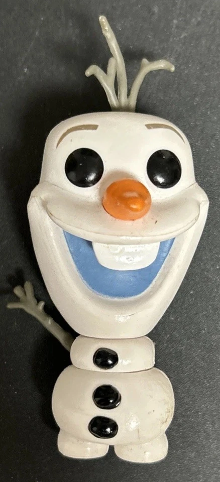 Disney Mini Frozen Muñeco de Nieve Olaf Ornamento (Falta un brazo, no se sostiene, sin caja Foto 1 de 4