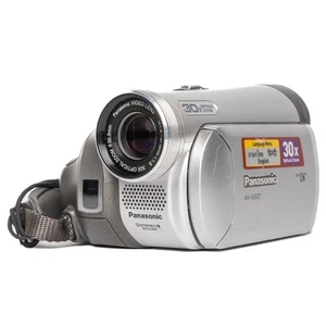 Panasonic NV-GS27 MiniDV Digital Camcorder - Silver - FULLY FUNCTIONAL - Picture 1 of 9
