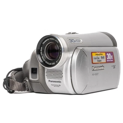Panasonic NV-GS27 MiniDV Digital Camcorder - Silver - FULLY FUNCTIONAL - Image 1 of 4