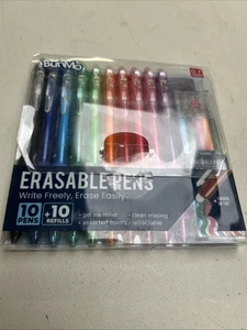 Bolígrafos de gel borrables BUNMO - Plumas lindas multicolores - Material escolar - Imagen 1 de 4