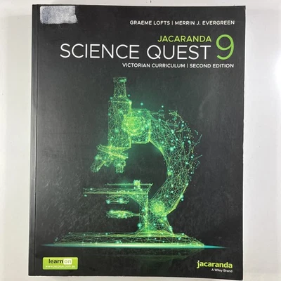 Jacaranda Science Quest 9 Victorian Curriculum Second Edition Graeme Lofts Book - Image 1 of 4