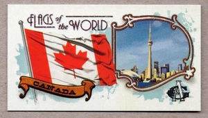 Canada 2024 Topps Allen & Ginter Baseball Flags of the World Mini #FOTW-2 - Picture 1 of 2
