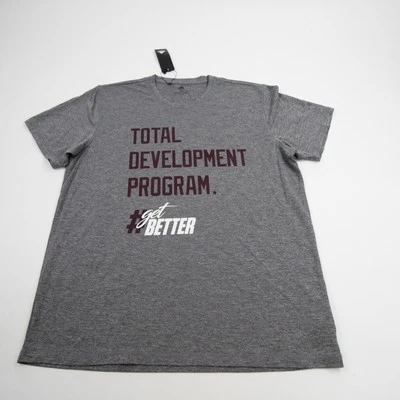 Texas A&M Aggies adidas Short Sleeve Shirt Men's Gray New - Image 1 of 4