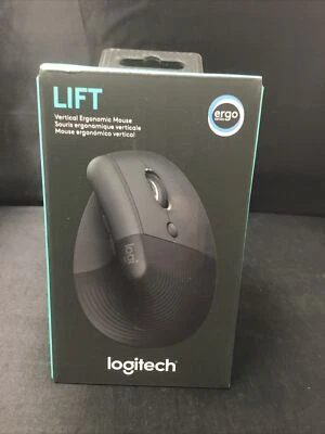 Подлинный Logitech подъем вертикальный беспроводной эргономичная мышь (910-006466) совершенно новый - Изображение 1 из 4