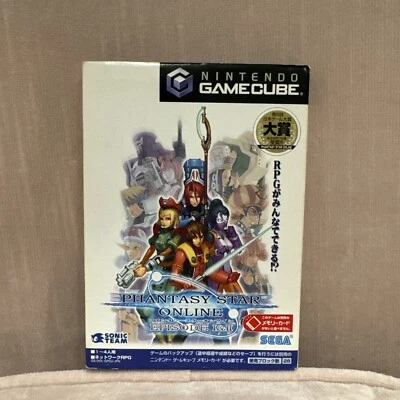 PHANTASY STAR ONLINE EPISODIO I & II GC Sega Nintendo Gamecube vendedor de EE. UU. Foto 1 de 4