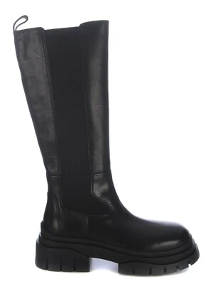 Ash - Botas Mujer Beatles Cuero Negro - Imagen 1 de 4